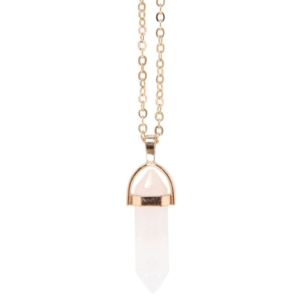 Energising - Clear Quartz Crystal Necklace Card