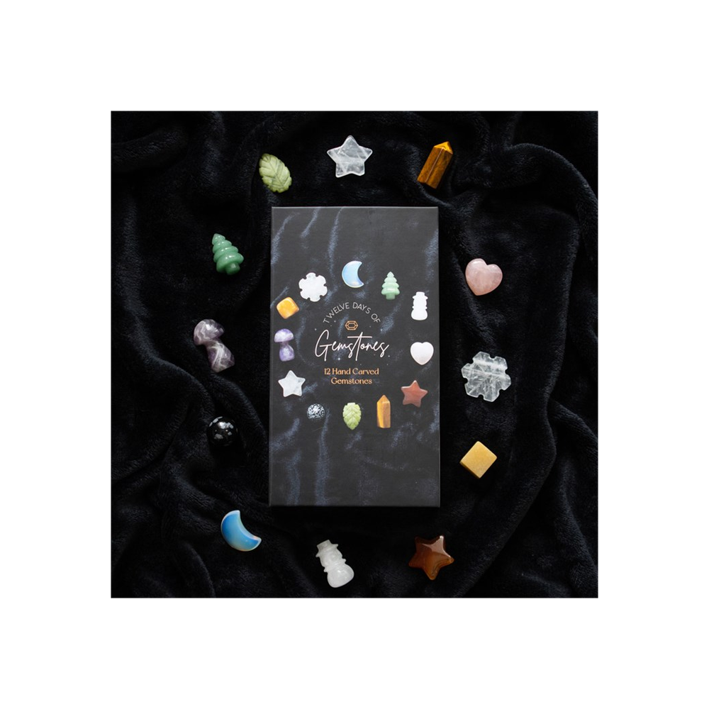 12 Days of Christmas Hand Carved Crystal Advent Calendar