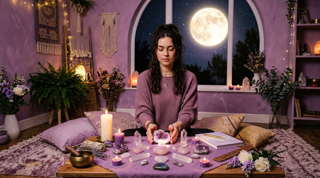Full Moon Manifestation Ritual With Crystals: A Step-by-Step Guide