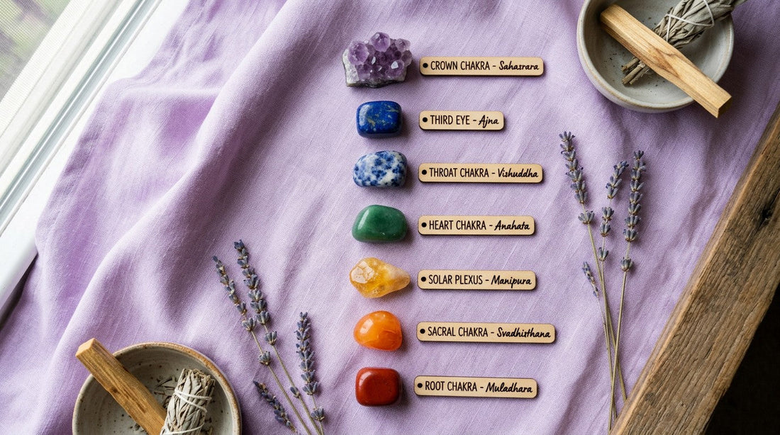 Best Crystals for Each Chakra (Beginner’s Guide)