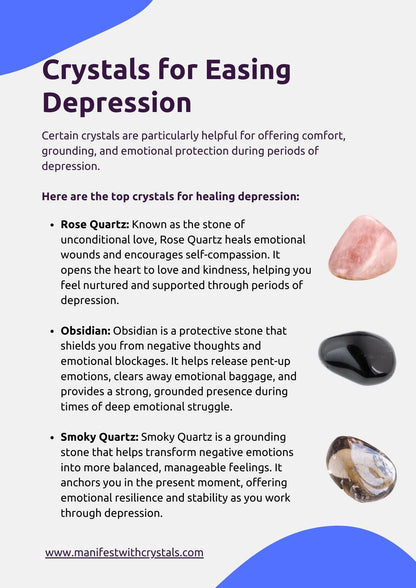 How To Heal Depression With Crystals