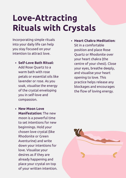 How To Attract Love with Crystals