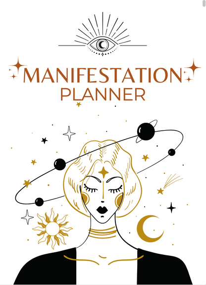 Manifestation Mindset Journal + Wellness Tracker