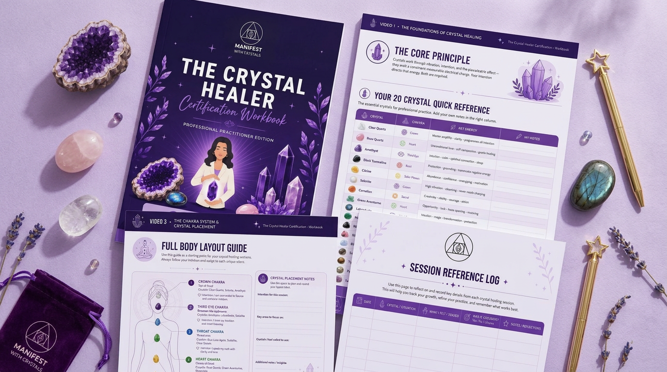 JOIN WAITLIST: Crystal Healer Certification