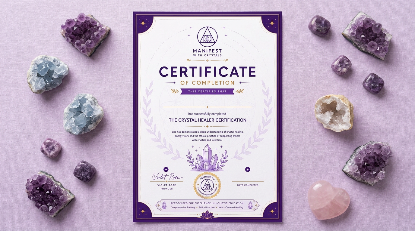 JOIN WAITLIST: Crystal Healer Certification