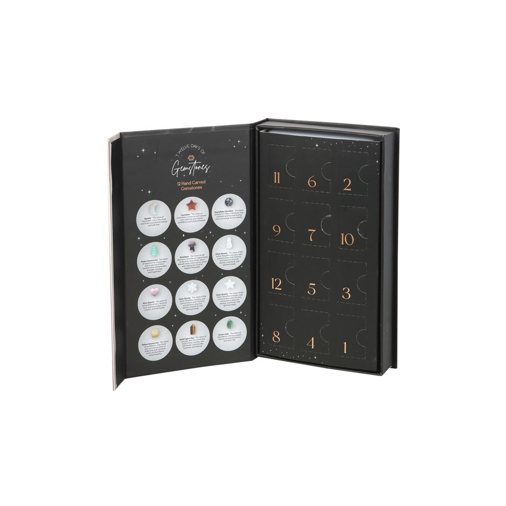 12 Days of Christmas Hand Carved Crystal Advent Calendar