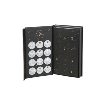 12 Days of Christmas Hand Carved Crystal Advent Calendar