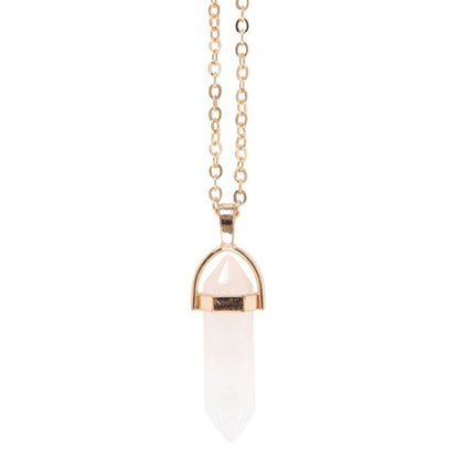 Energising - Clear Quartz Crystal Necklace Card