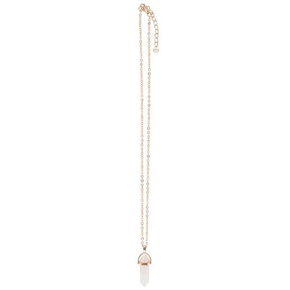 Energising - Clear Quartz Crystal Necklace Card