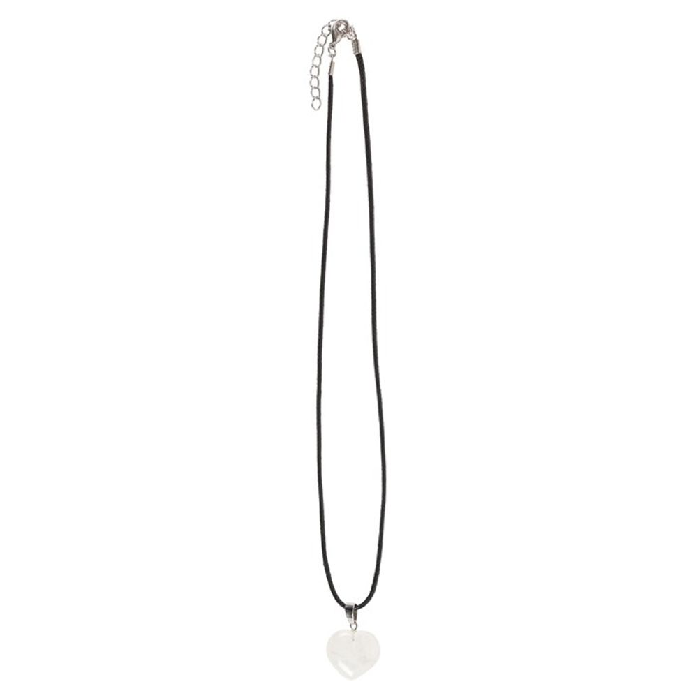 Clarity - Clear Quartz Healing Crystal Heart Necklace