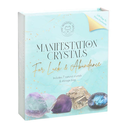 Manifestation Crystal Gift Set For Luck & Abundance