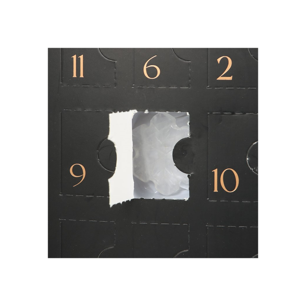 12 Days of Christmas Hand Carved Crystal Advent Calendar